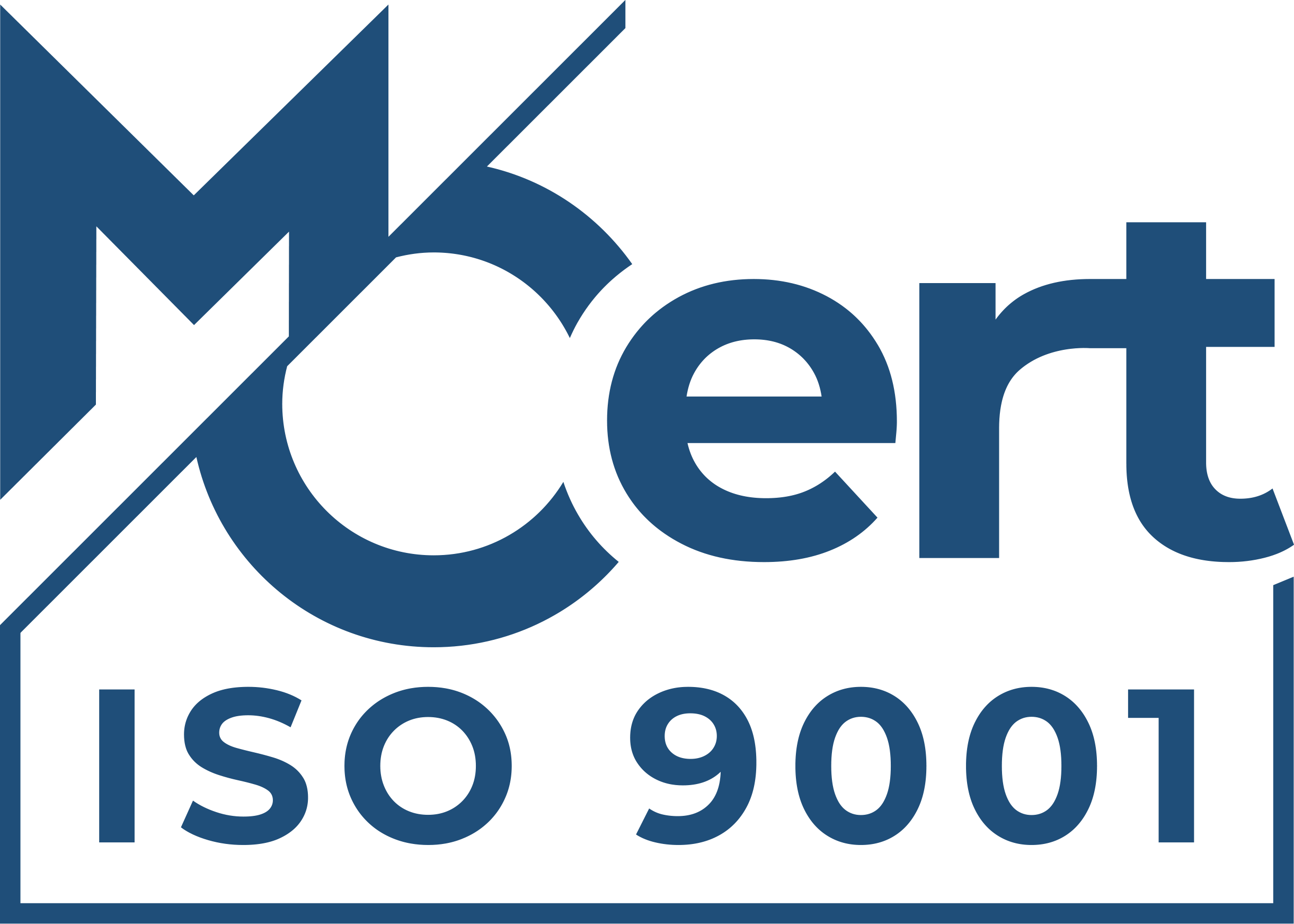 MCert ISO 9001 Zertifizierungszeichen